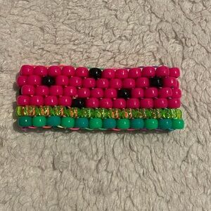 Watermelon Kandi cuff